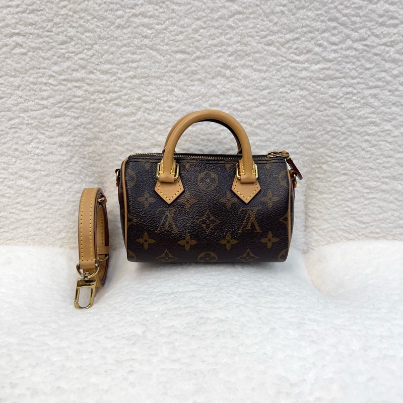 路易威登波士頓包LV原花Nano Speedy M81085-7