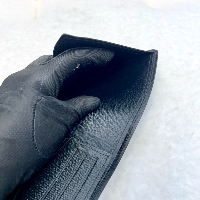 路易威登棋盤格男短夾LV黑棋盤格Slender對開短夾N63261-5