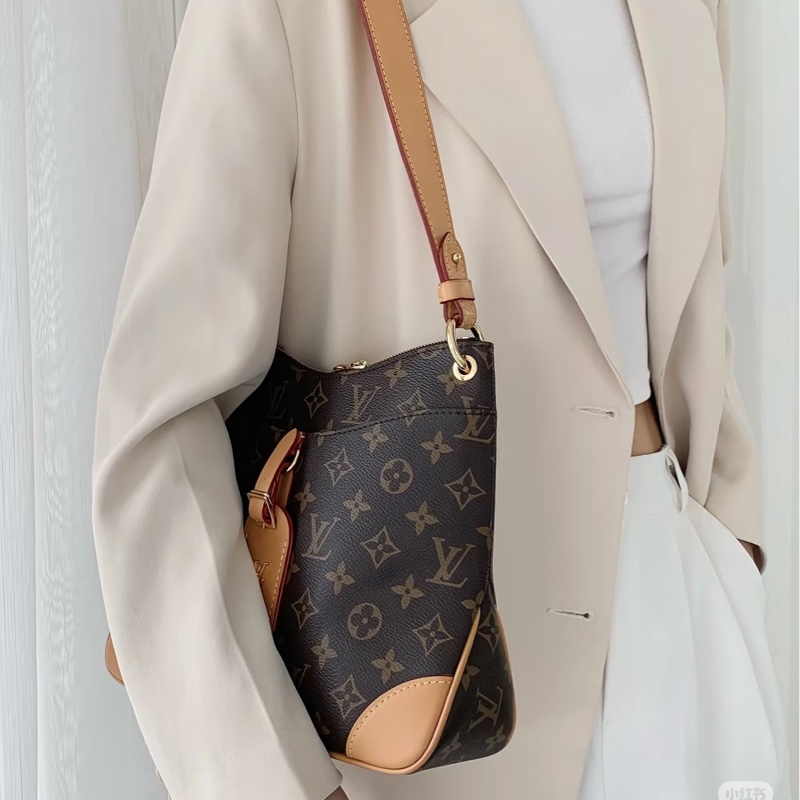 路易威登牛角包LV原花Odeon PM牛角包M45354-2