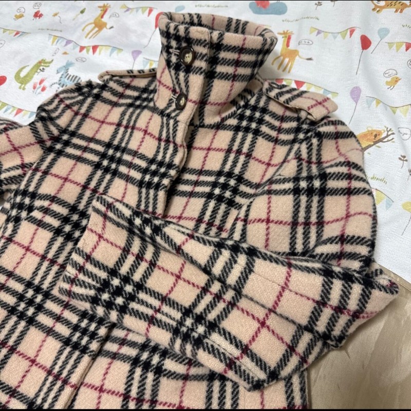 原價9萬8／近新品／Burberry時尚女神羊毛外套-2