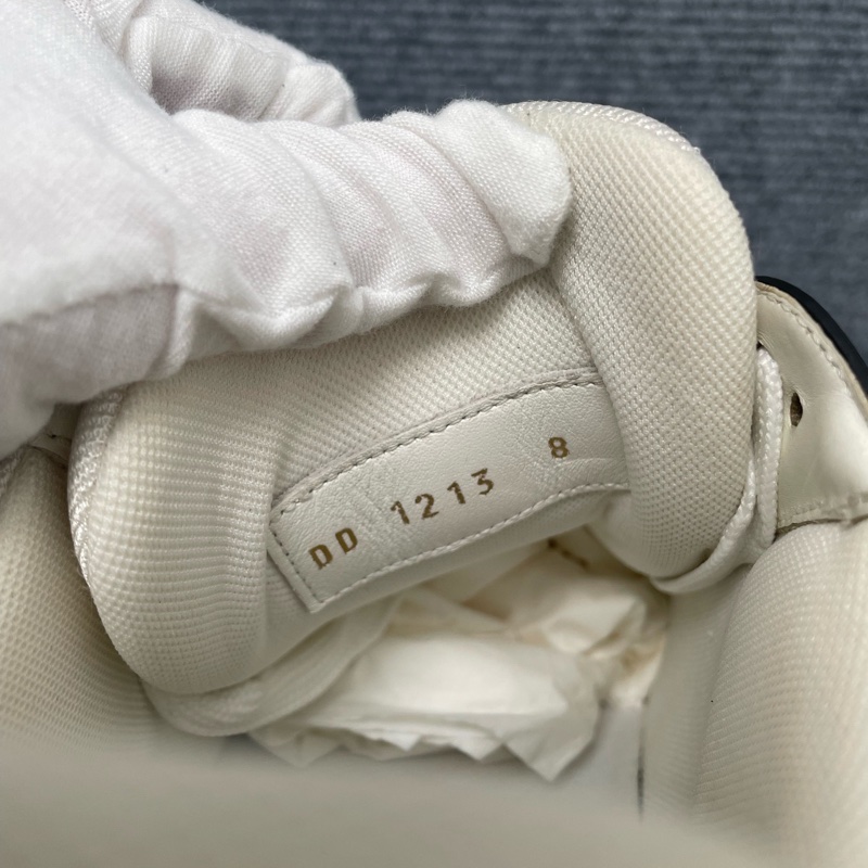 97新 LV 黑白老花牛仔布trainer板鞋8碼=42碼-4