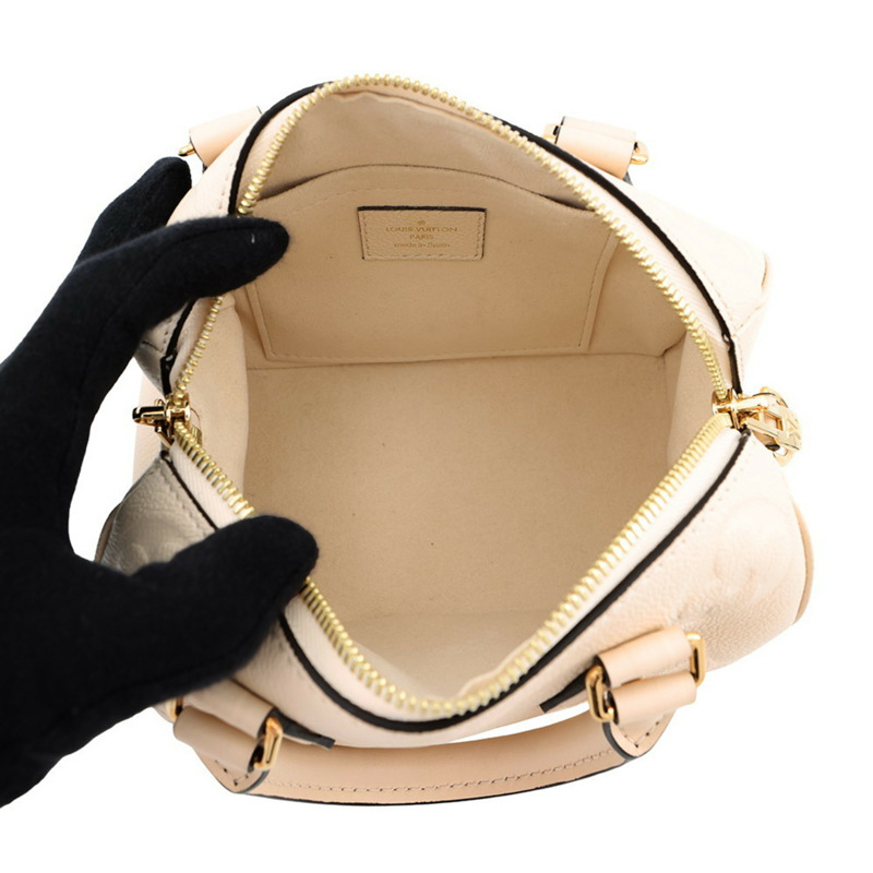 路易威登 Monogram Empreinte Speedy Bandouliere 20 手提包 M58954 包 2 向肩包-5