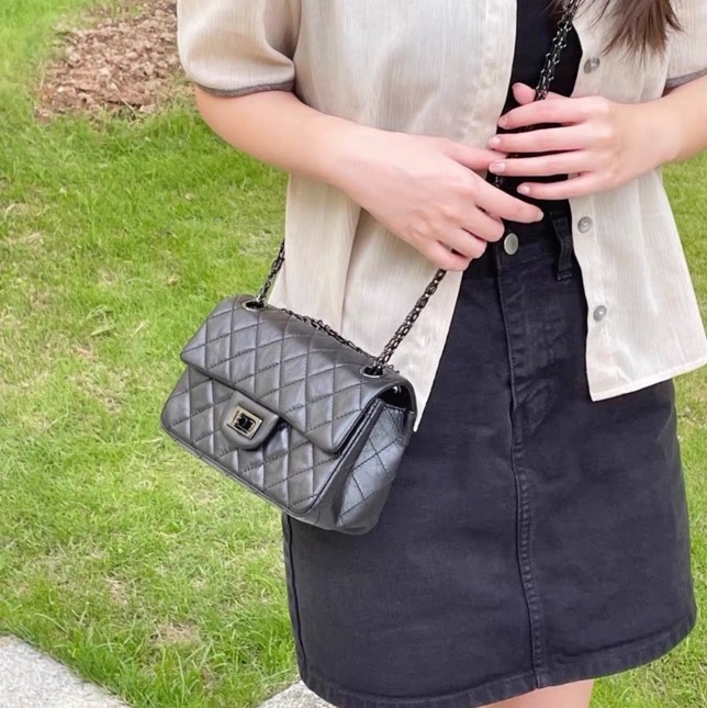 Chanel 香奈兒2.55mini斜挎單肩包經典熱門-5