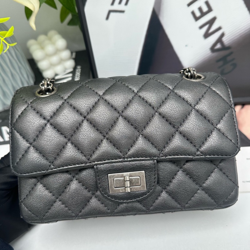 Chanel 香奈兒2.55mini斜挎單肩包經典熱門-6