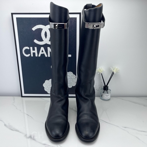 hermes愛馬仕 Kelly jumping長靴 36碼-9