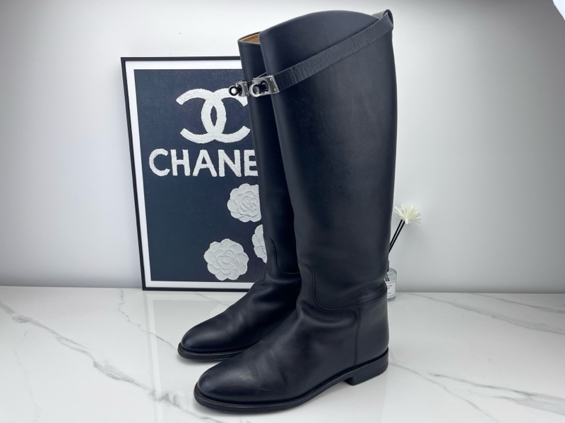 hermes愛馬仕 Kelly jumping長靴 36碼-11