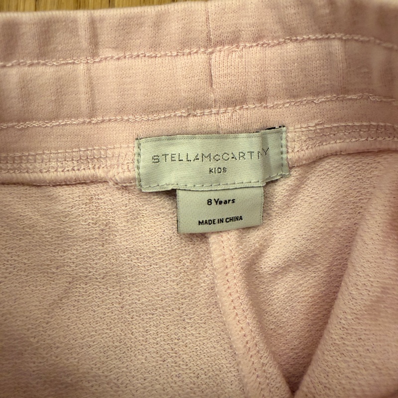 Stella McCartney Kids 冰棒圖案休閒棉褲|8Y|粉色|童趣印花長褲-2