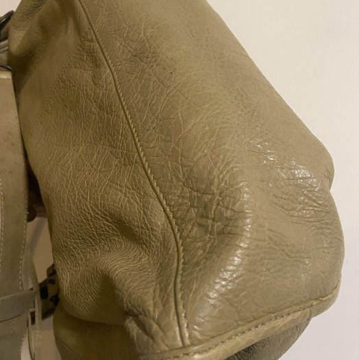 限時特價✅好裝 超美色 大款 日常 旅行包  巴黎世家 機車包 真品 容量大 Balenciaga 奶茶色 大地色 包美 好搭 容量有 經典包款-13