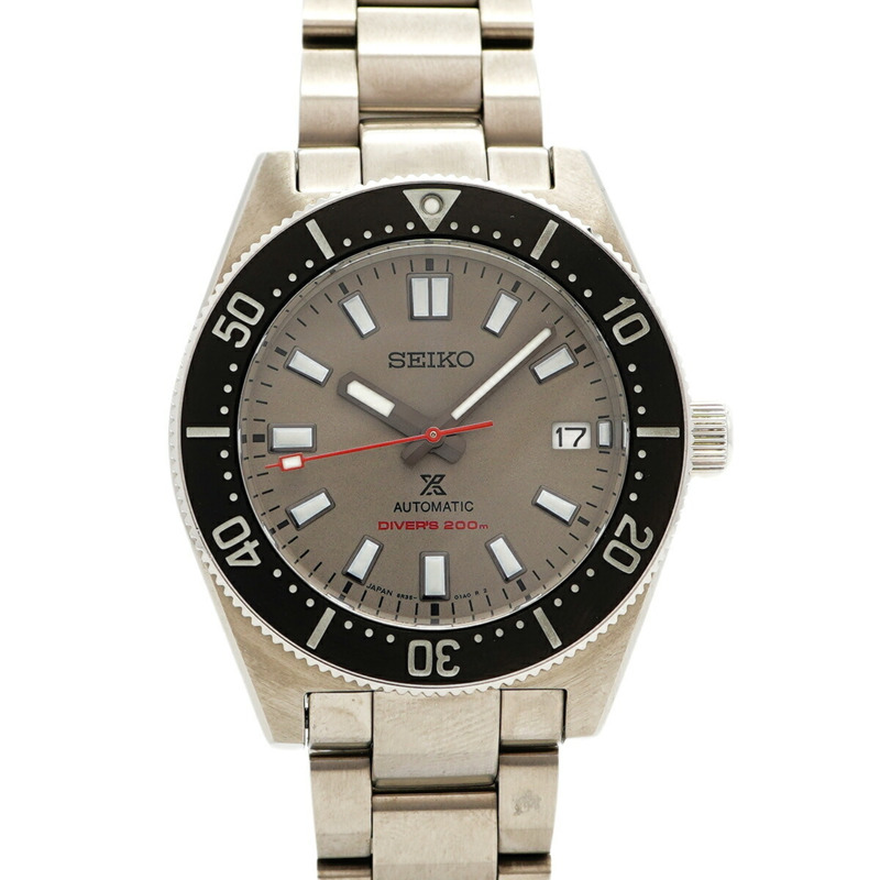 精工 Prospex SBDC191 6R35-02W0 灰色錶盤男士腕錶-0