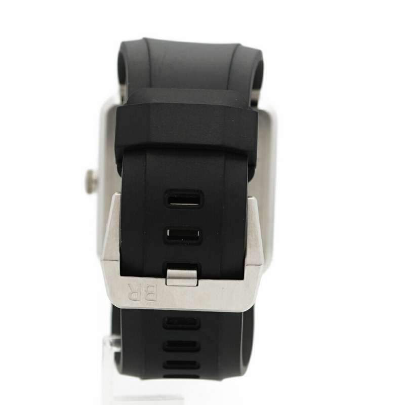 Bell & Ross Aviation BR03-92-S 黑色錶盤男士腕錶-6