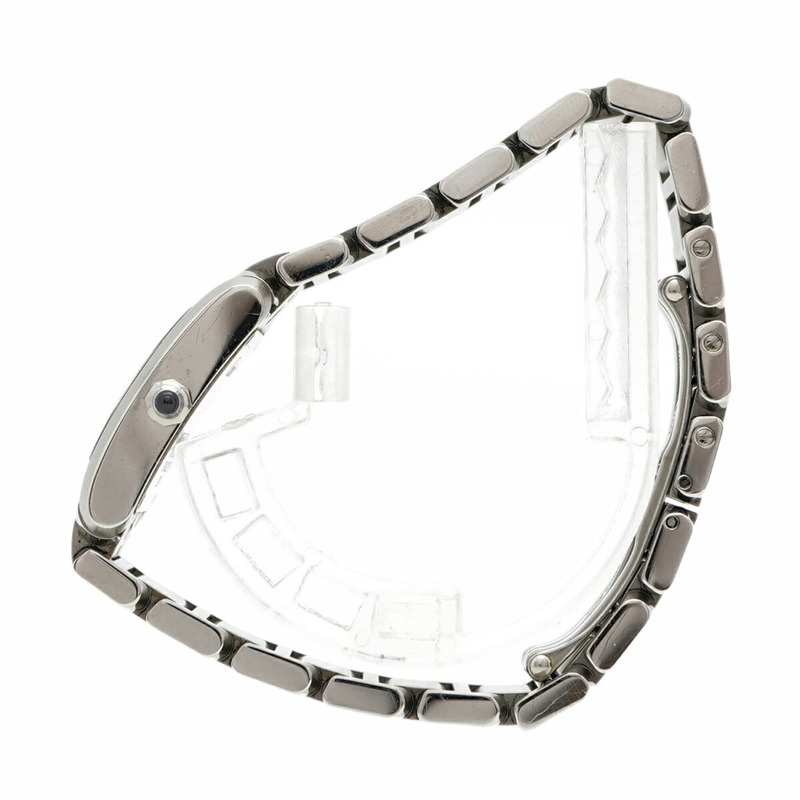 卡地亞 Tank Française SM W51008Q3 白色錶盤女錶-9