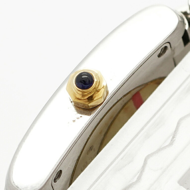 卡地亞 Tank Française SM 雙色腕錶 W51007Q4 白色錶盤 女士款-11