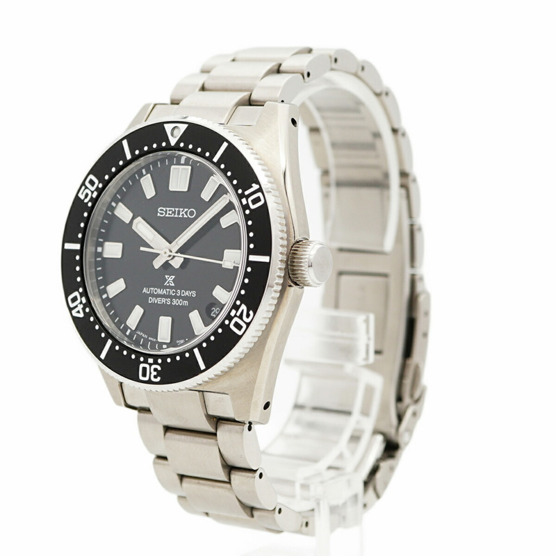 精工 Prospex SBDC197 6R55-00G0 黑色錶盤男士腕錶-2