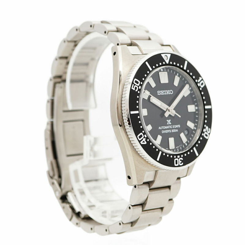 精工 Prospex SBDC197 6R55-00G0 黑色錶盤男士腕錶-3