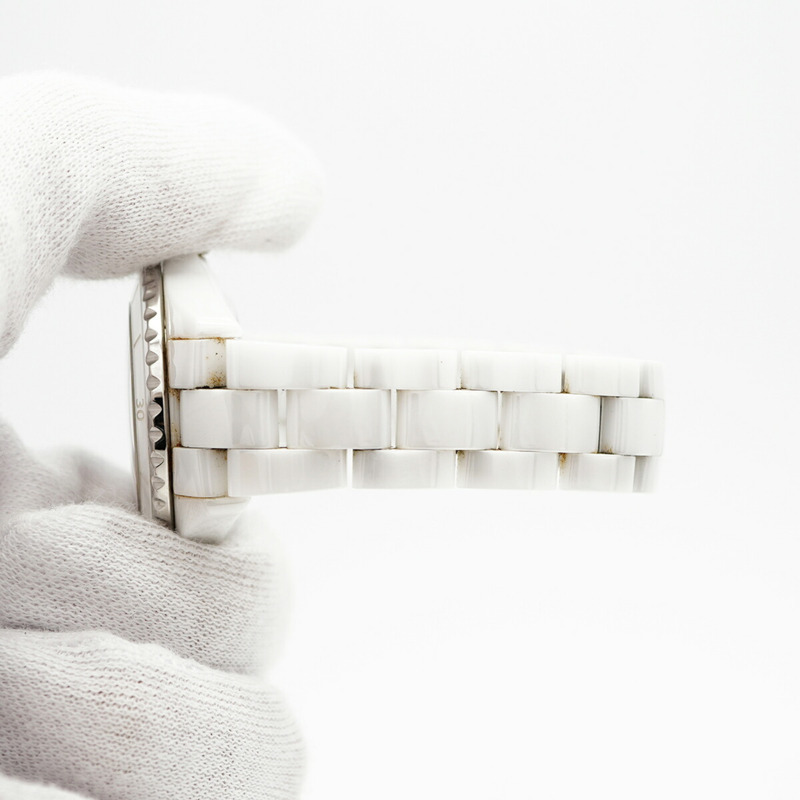 香奈兒 J12 幻影 H6345 白色錶盤小姐腕錶-6