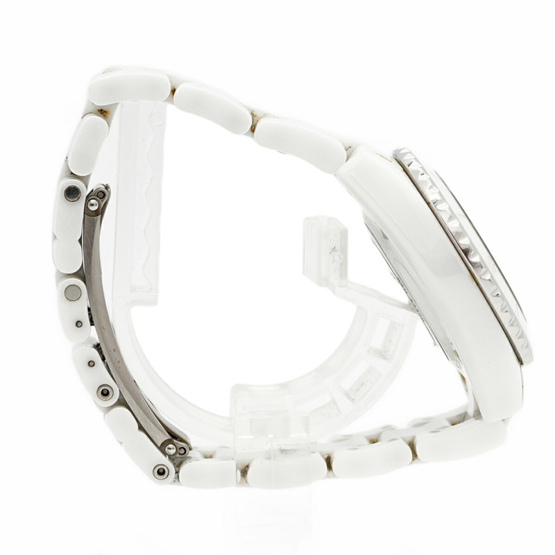 香奈兒 J12 幻影 H6345 白色錶盤小姐腕錶-10