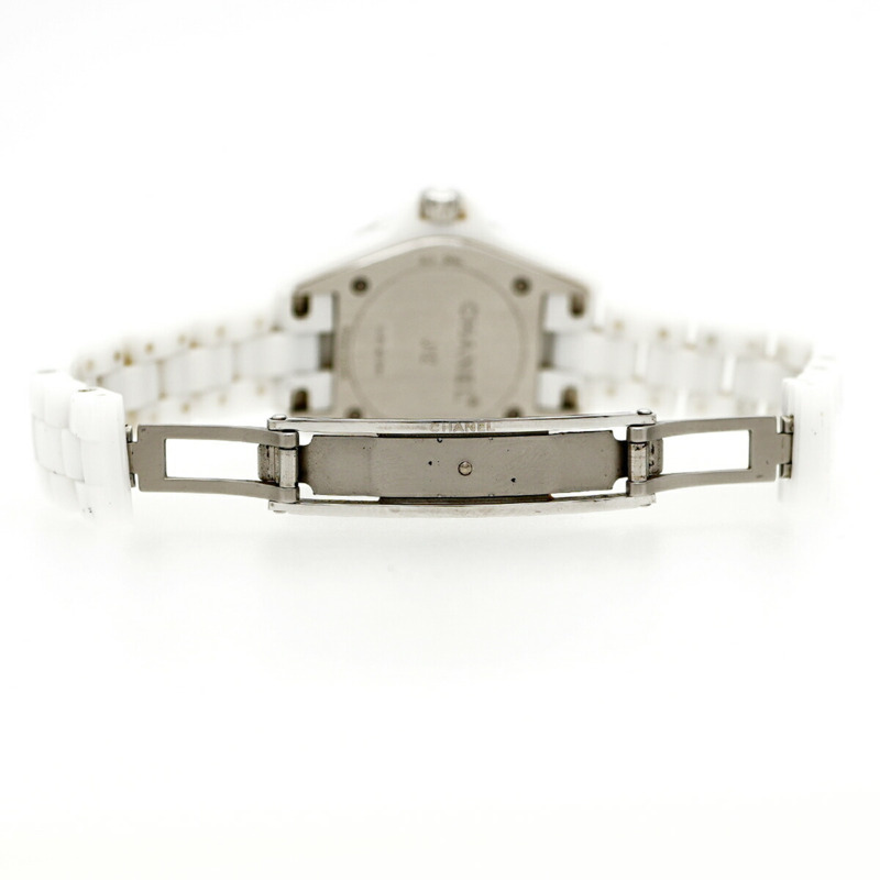 香奈兒 J12 H2570 白色錶盤女錶-4