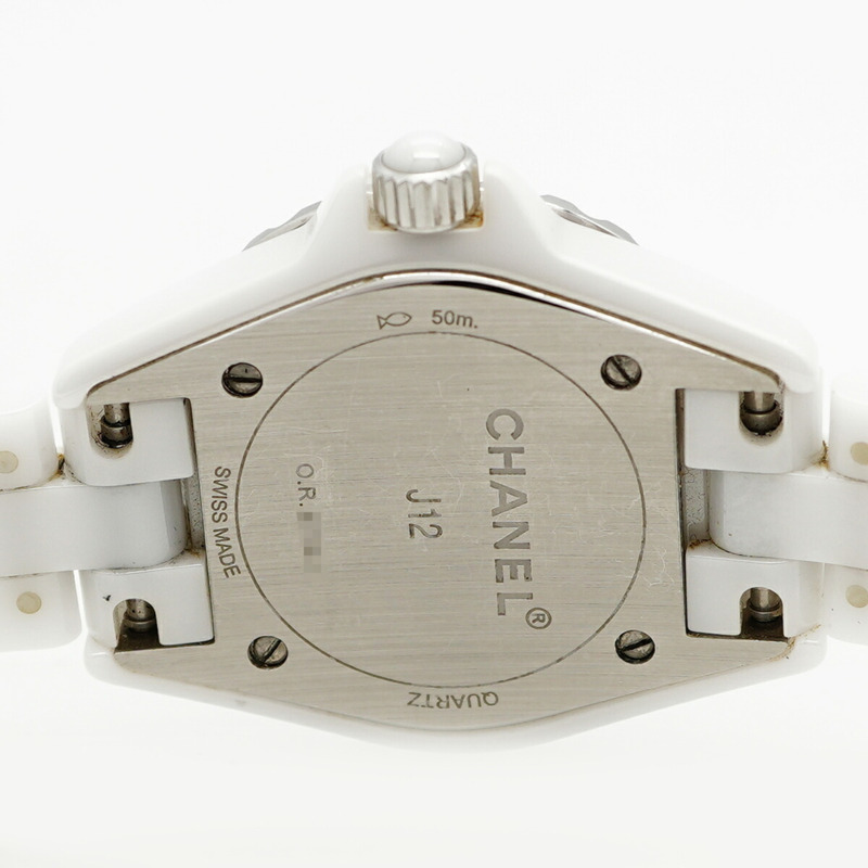 香奈兒 J12 H2570 白色錶盤女錶-5