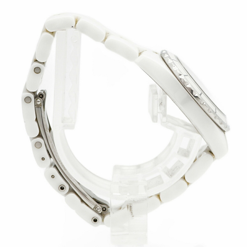 香奈兒 J12 H2570 白色錶盤女錶-10