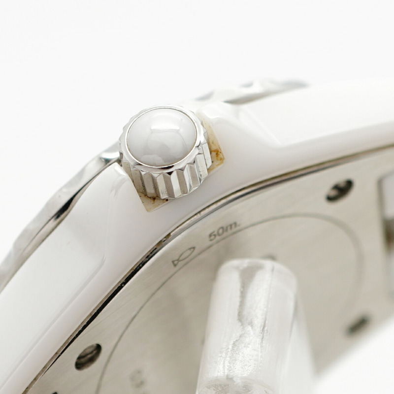 香奈兒 J12 H2570 白色錶盤女錶-11