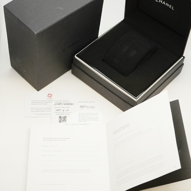 香奈兒 J12 H5697 黑色錶盤男士腕錶-1