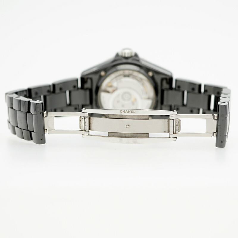 香奈兒 J12 H5697 黑色錶盤男士腕錶-4