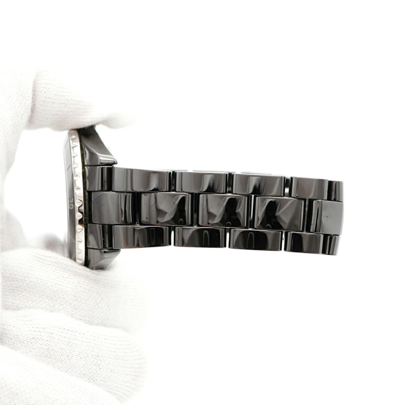 香奈兒 J12 H5697 黑色錶盤男士腕錶-6