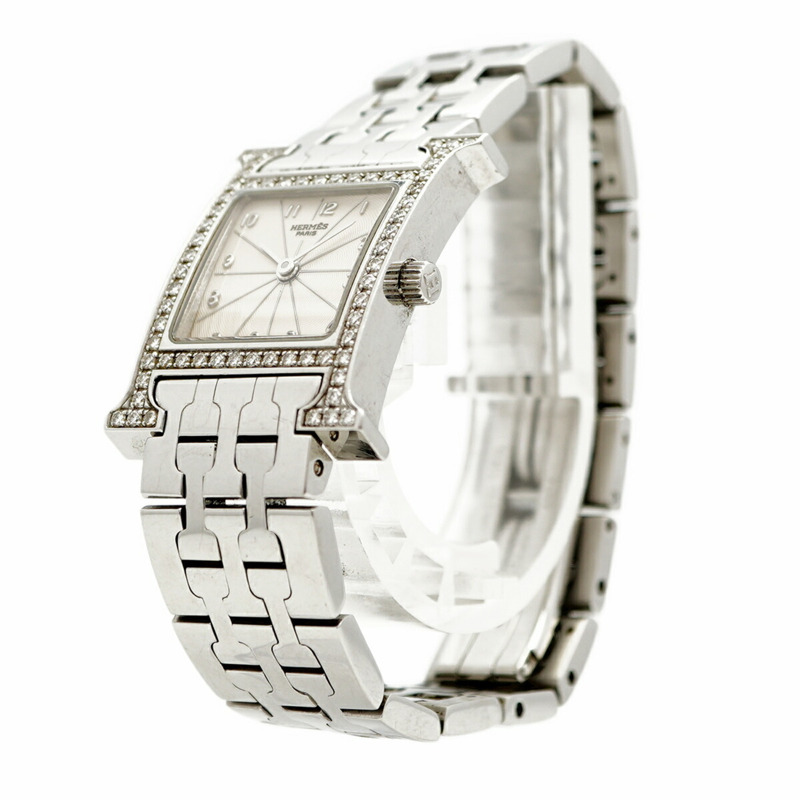 愛馬仕 H 系列腕錶 HH1.230 白色錶盤 女士款-2