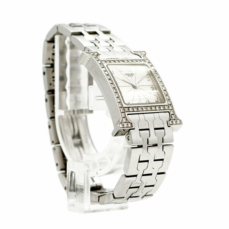 愛馬仕 H 系列腕錶 HH1.230 白色錶盤 女士款-3