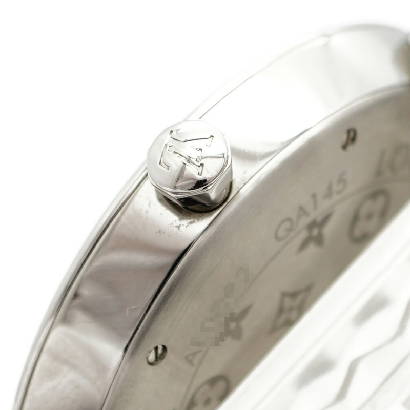 路易威登 Tambour QA145 男士黑色錶盤腕錶-10