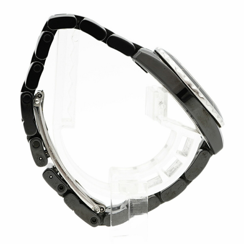 香奈兒 J12 H2569 黑色錶盤小姐腕錶-10