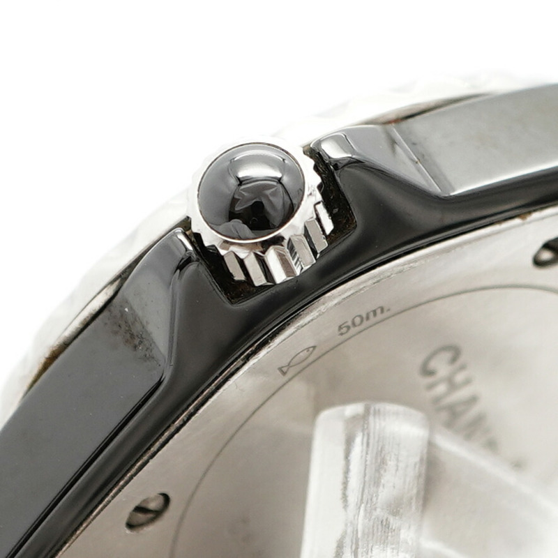 香奈兒 J12 H2569 黑色錶盤小姐腕錶-11