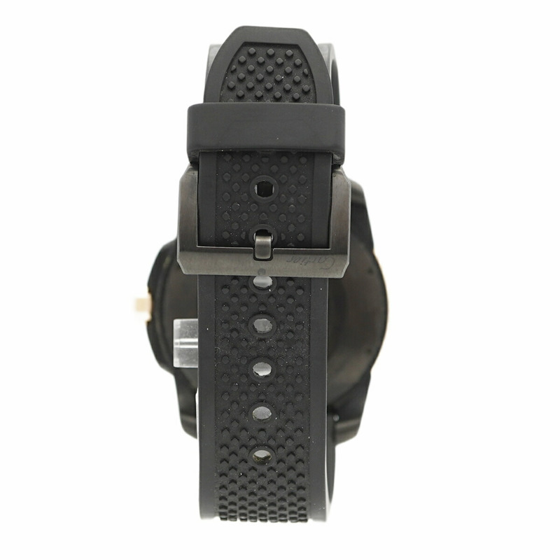 卡地亞 Calibre de Diver W2CA0004 黑色錶盤男士腕錶-7