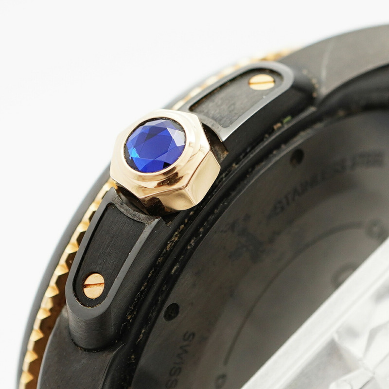 卡地亞 Calibre de Diver W2CA0004 黑色錶盤男士腕錶-10