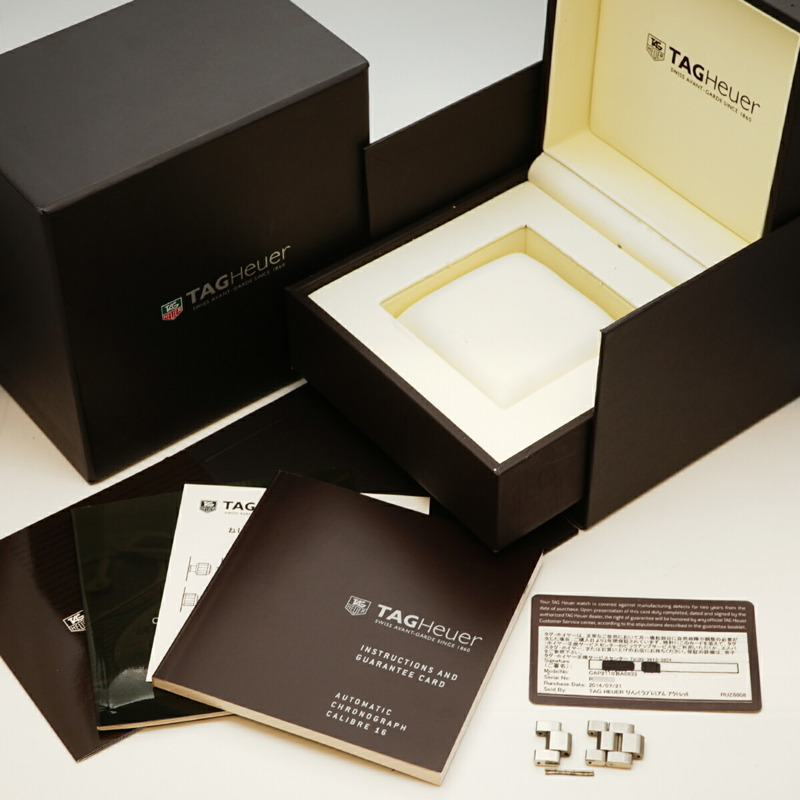 TAG Heuer Aquaracer CAP2110 黑色錶盤男士手錶-1