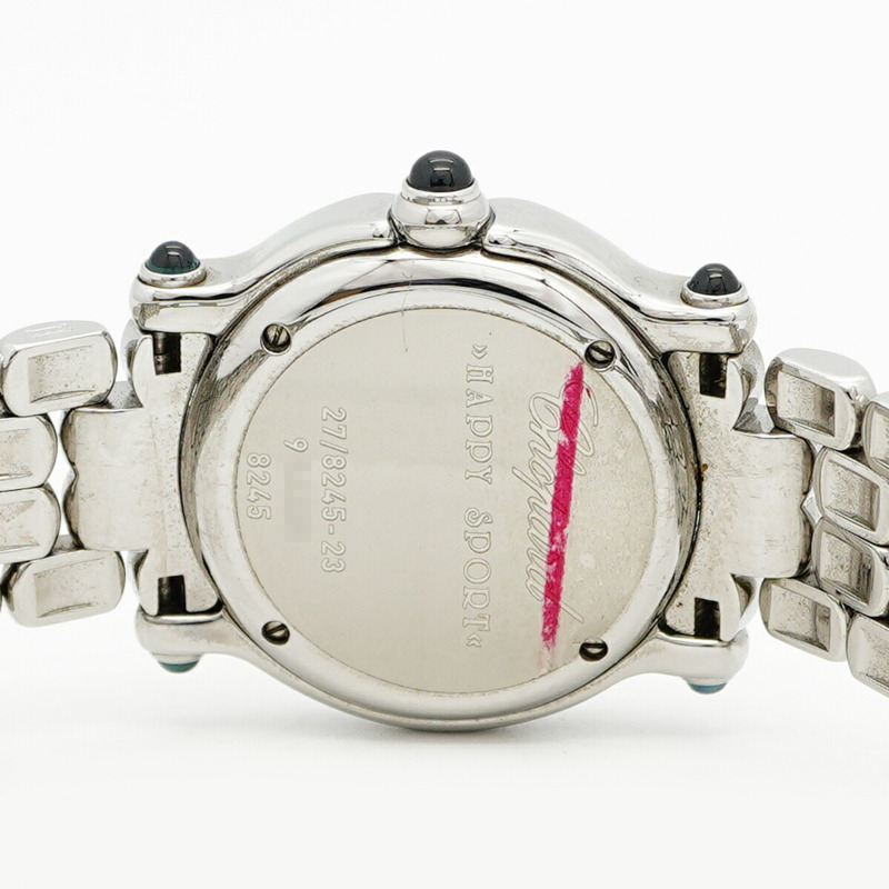 蕭邦 Happy Sport 27 8245-23 白色錶盤女士腕錶-5