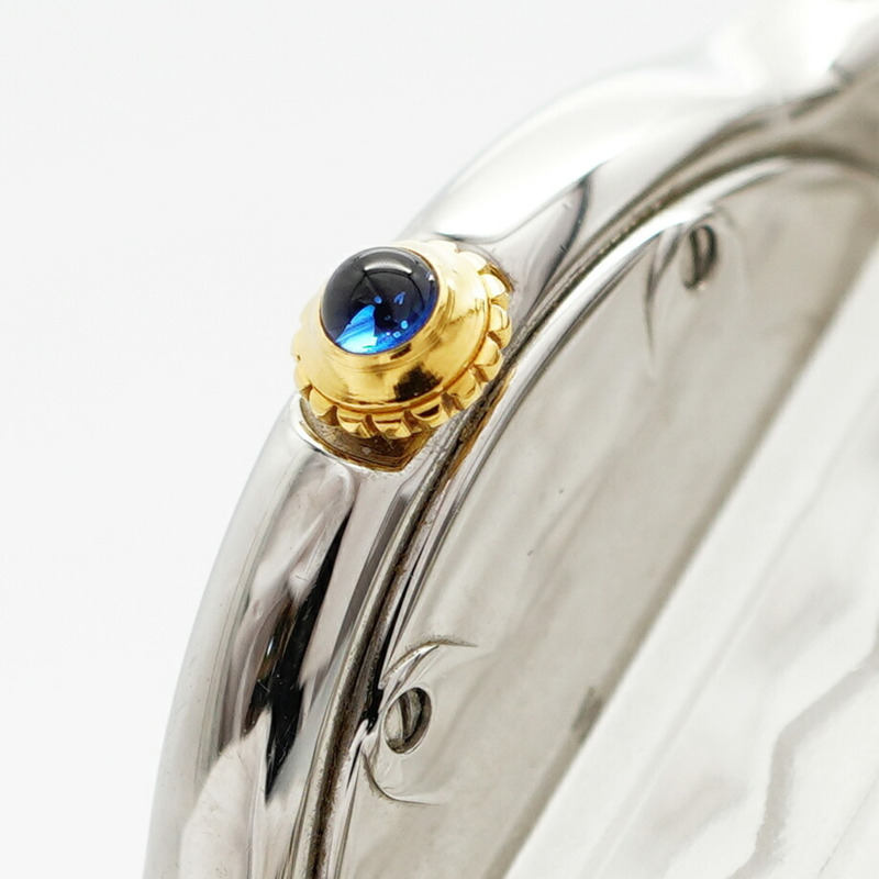 卡地亞 Must 21 SM W10073R6 銀色錶盤小姐腕錶-11