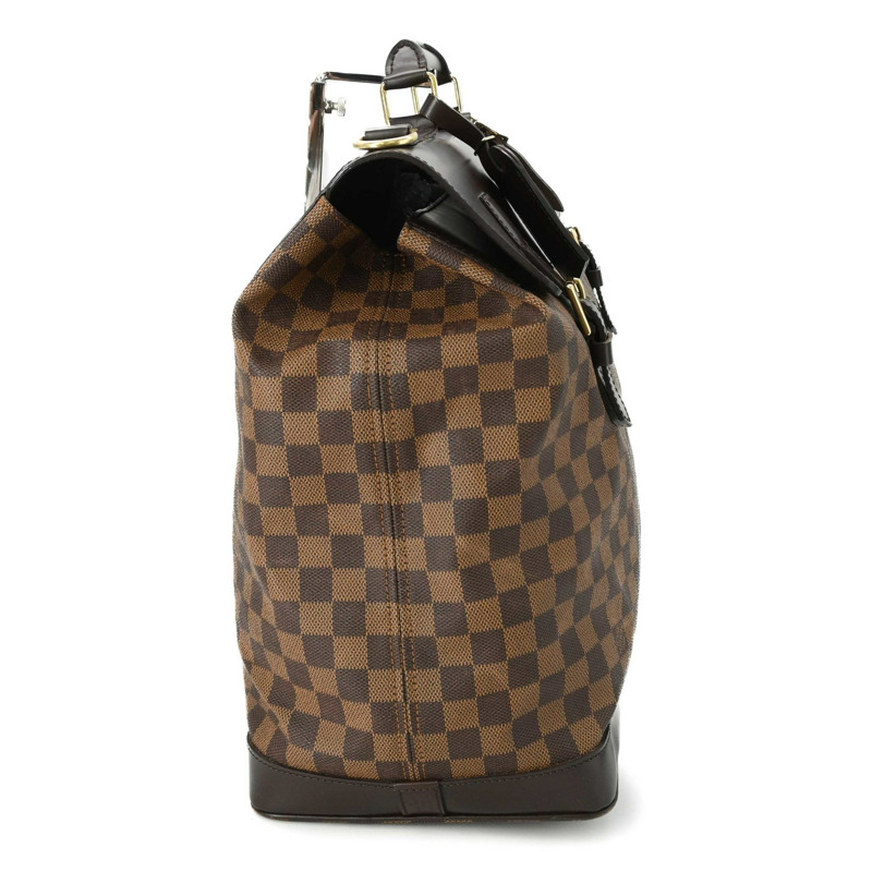 路易威登 West End PM Damier 波士頓包，棕色 Ebene 小牛皮肩帶款 (N41130)-2