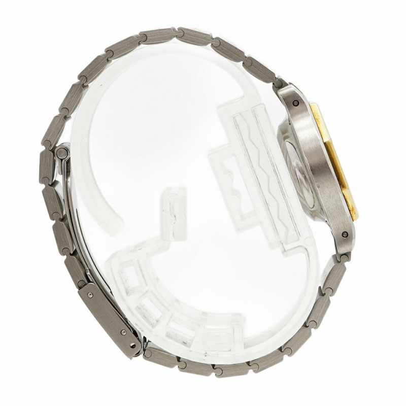 卡地亞 Santos Octagon SM 白色錶盤女士腕錶-10