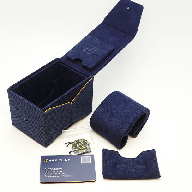 百年靈超級海洋系列 A17367 黑色錶盤男士腕錶-1