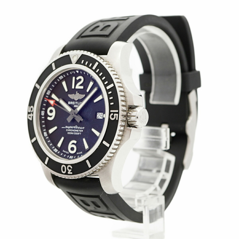 百年靈超級海洋系列 A17367 黑色錶盤男士腕錶-2