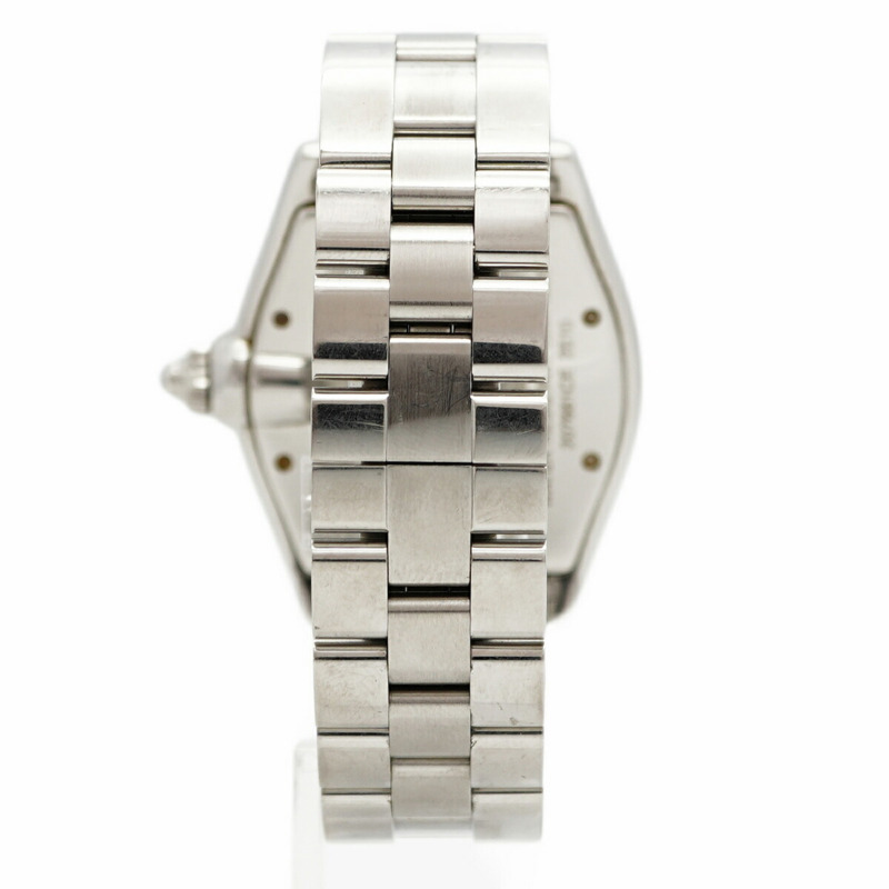 卡地亞 Roadster LM W62004V3 黑色錶盤男士腕錶-8