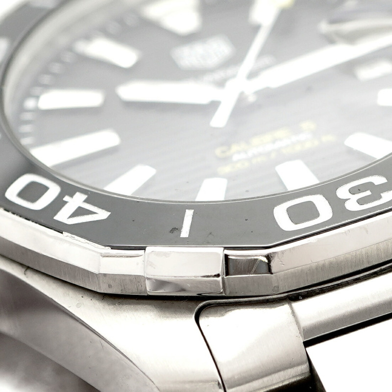 TAG Heuer Aquaracer WAY201A 黑色錶盤男士手錶-7