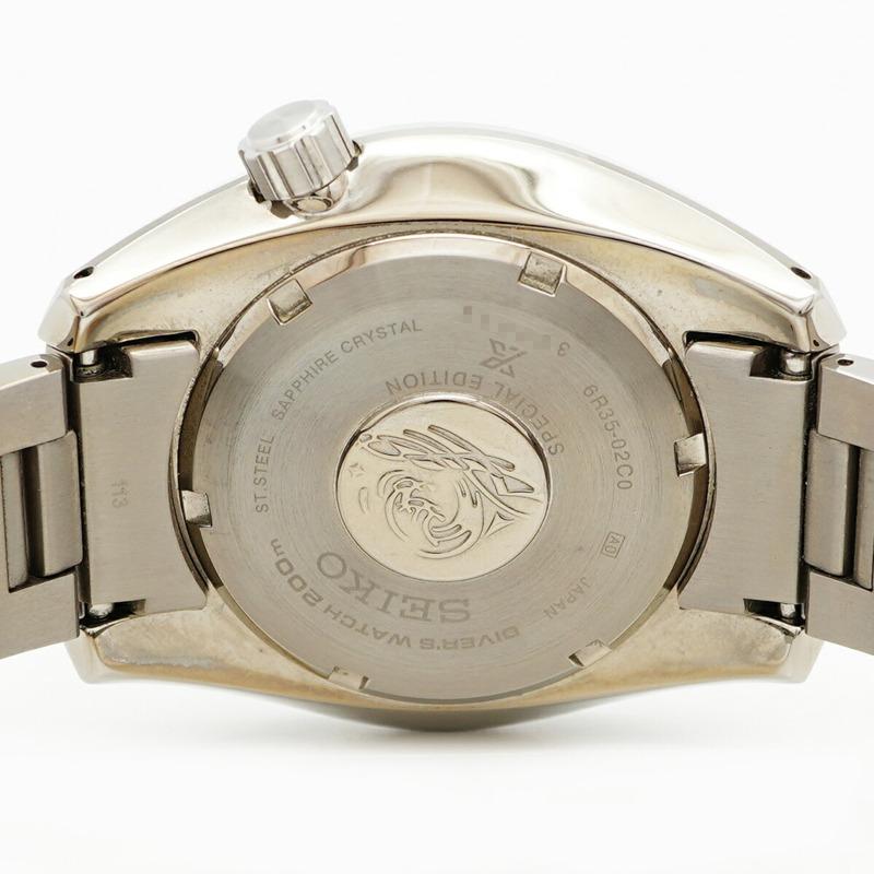 精工 Prospex SBDC189 6R35-02C0 藍色錶盤男士腕錶-5