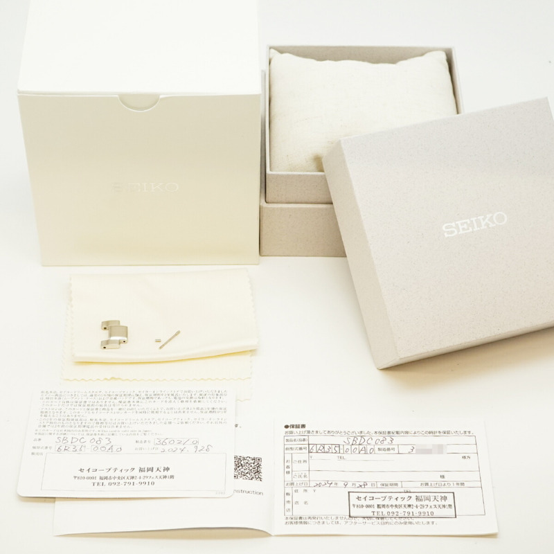 精工 Prospex SBDC083 6R35-00A0 黑色錶盤男士腕錶-1