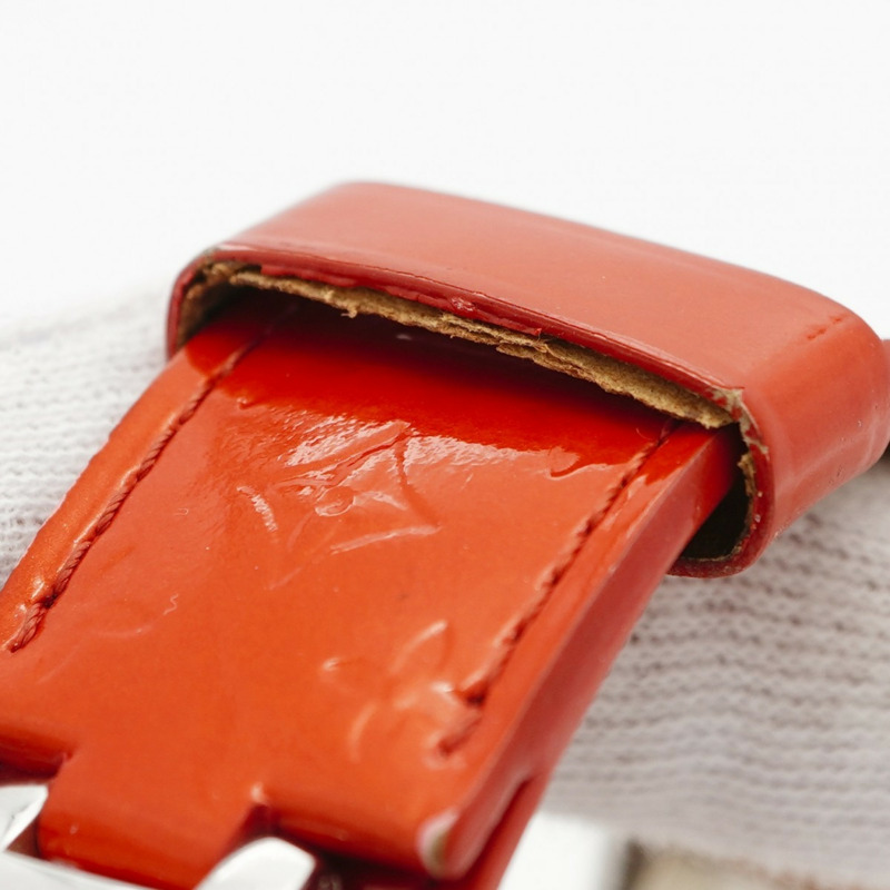 路易威登 Tambour Q1216 粉紅錶盤女士腕錶-7