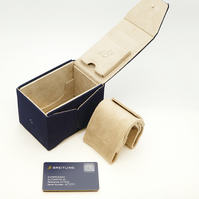 百年靈超級海洋系列 A17375 黑色錶盤男士腕錶-1