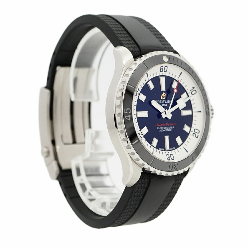 百年靈超級海洋系列 A17375 黑色錶盤男士腕錶-3