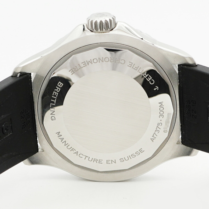 百年靈超級海洋系列 A17375 黑色錶盤男士腕錶-5