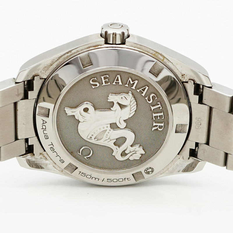 歐米茄海馬系列 231.10.39.61.06.001 灰色錶盤男士腕錶-5